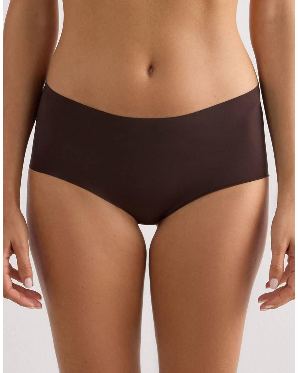 Intimissimi Black Laser Cut French Knickers