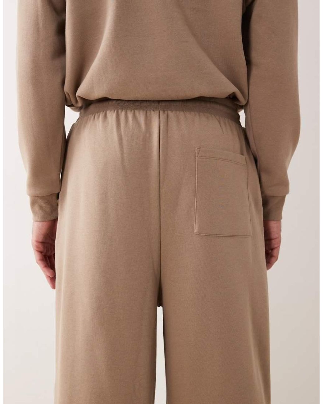 ASOS Natural Loose joggers for men