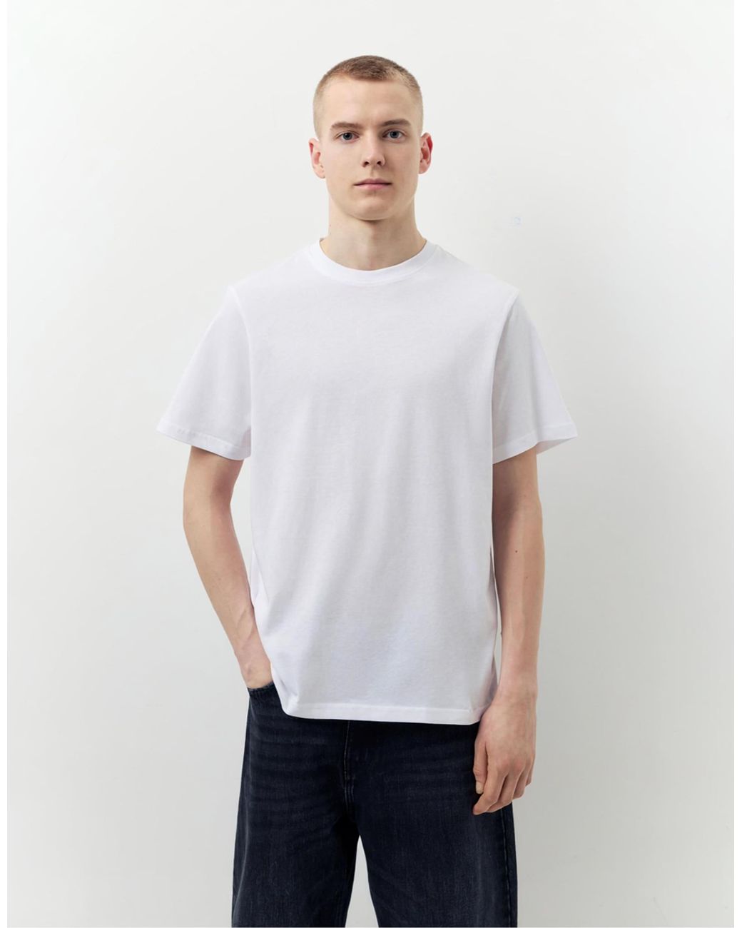 Pull&Bear – 2er-pack basic-t-shirts in Blue für Herren