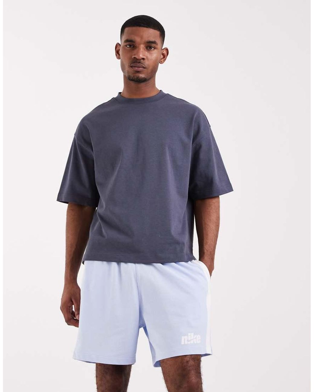 Nike Blue Futbol Woven Shorts for men