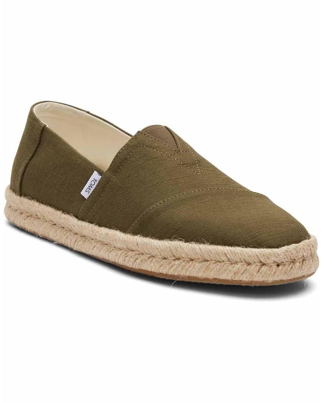 TOMS Green Alpargata Rope 2.0 Shoe for men