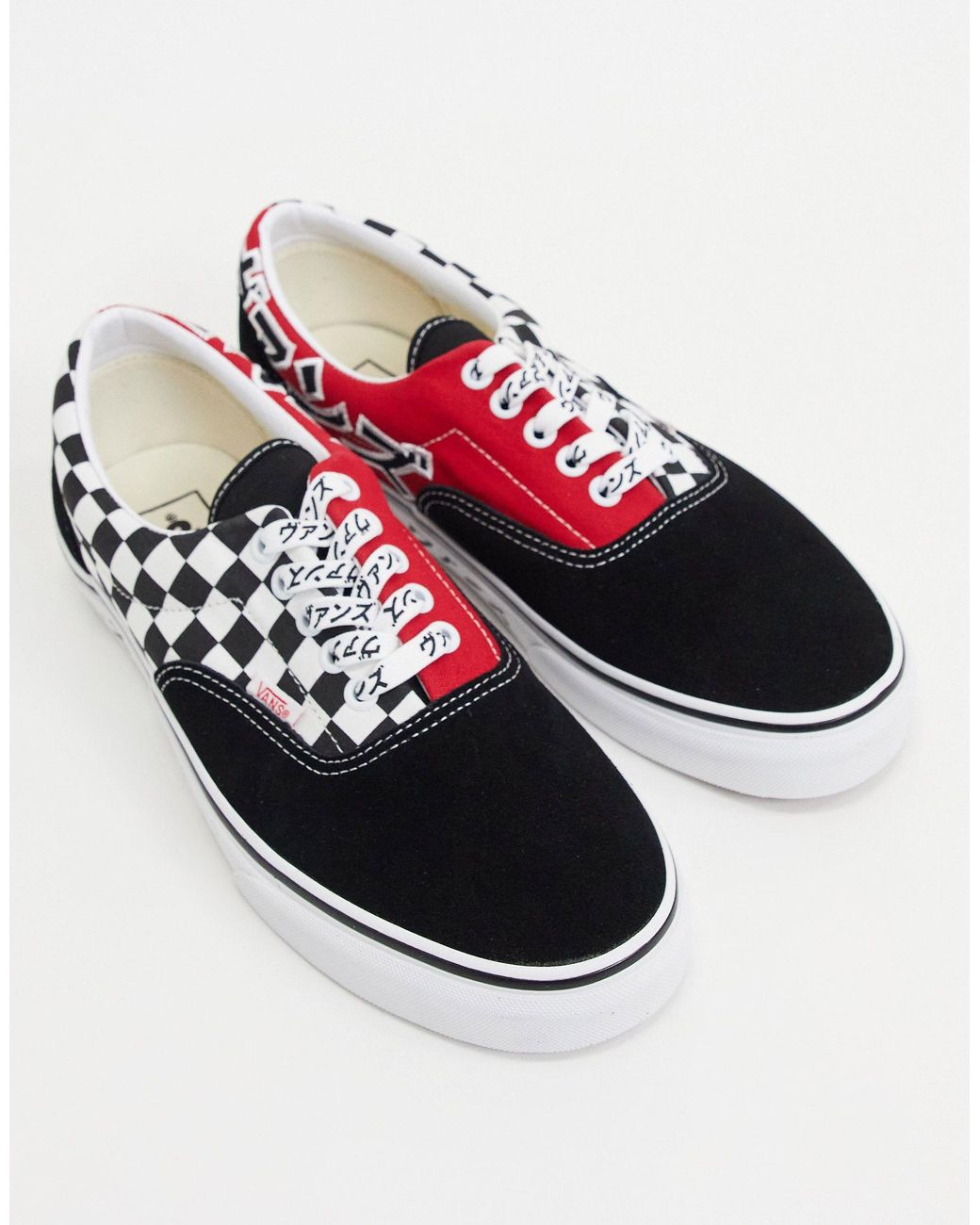 Japanese type era - sneakers a scacchi nere con motivi giapponesi da Uomo  di Vans in Nero | Lyst