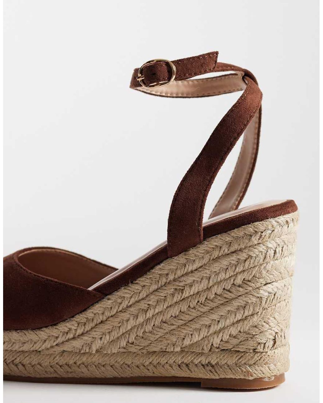 Espadrilles Marroni Con Zeppa di SEQWL in White