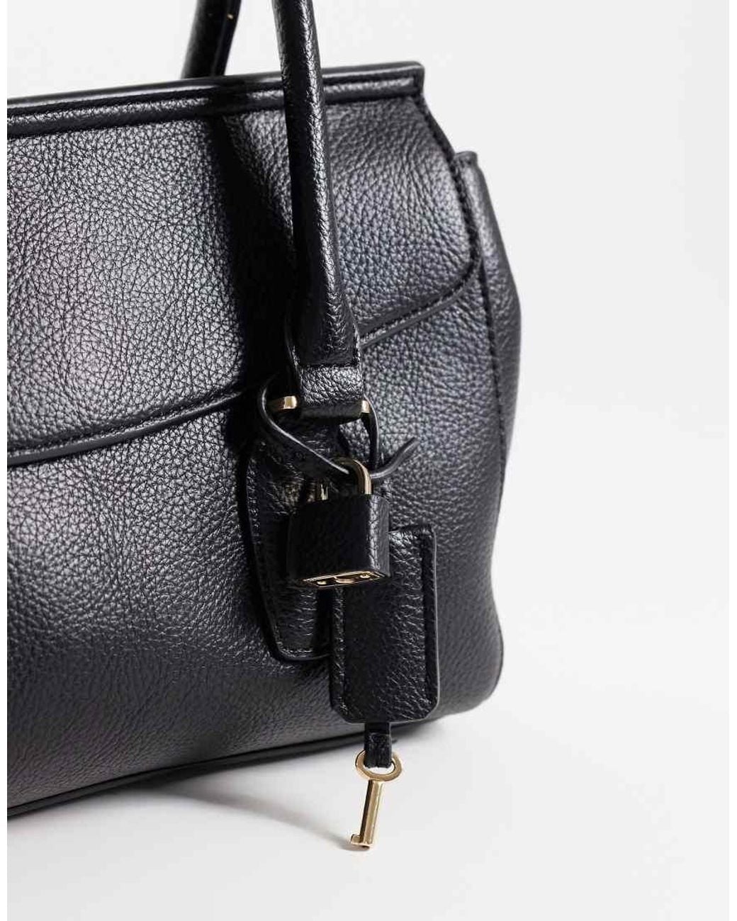 Mango Blue Small City Bag