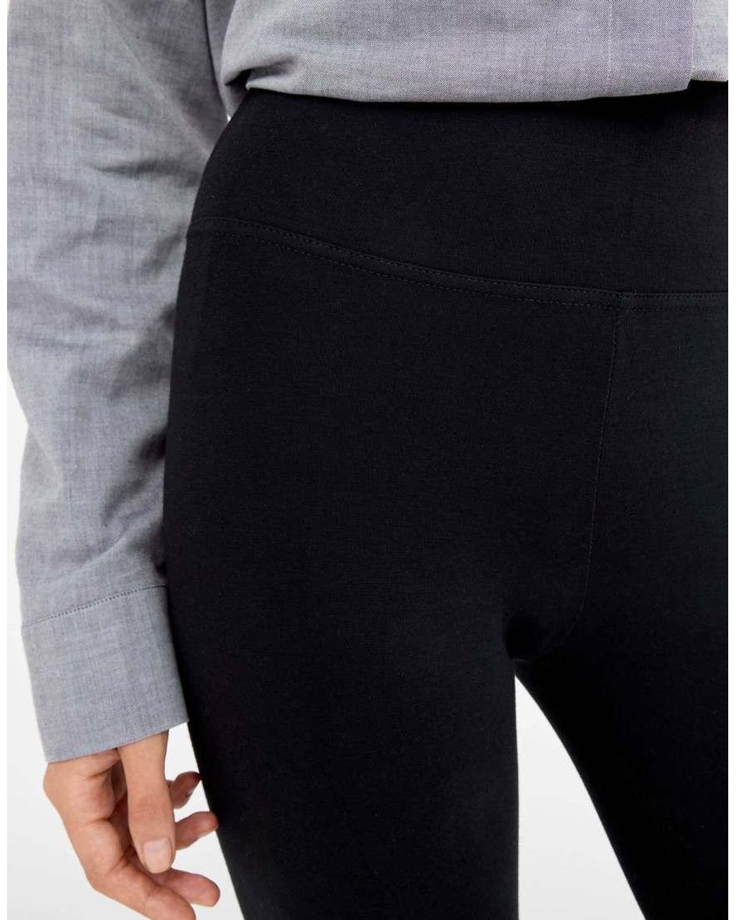 Calzedonia Black Cotton Leggings