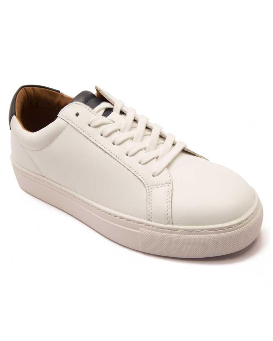 Thomas Crick White 'Evers' Casual 6 Eyelets Sneaker Trendy Shoes for men