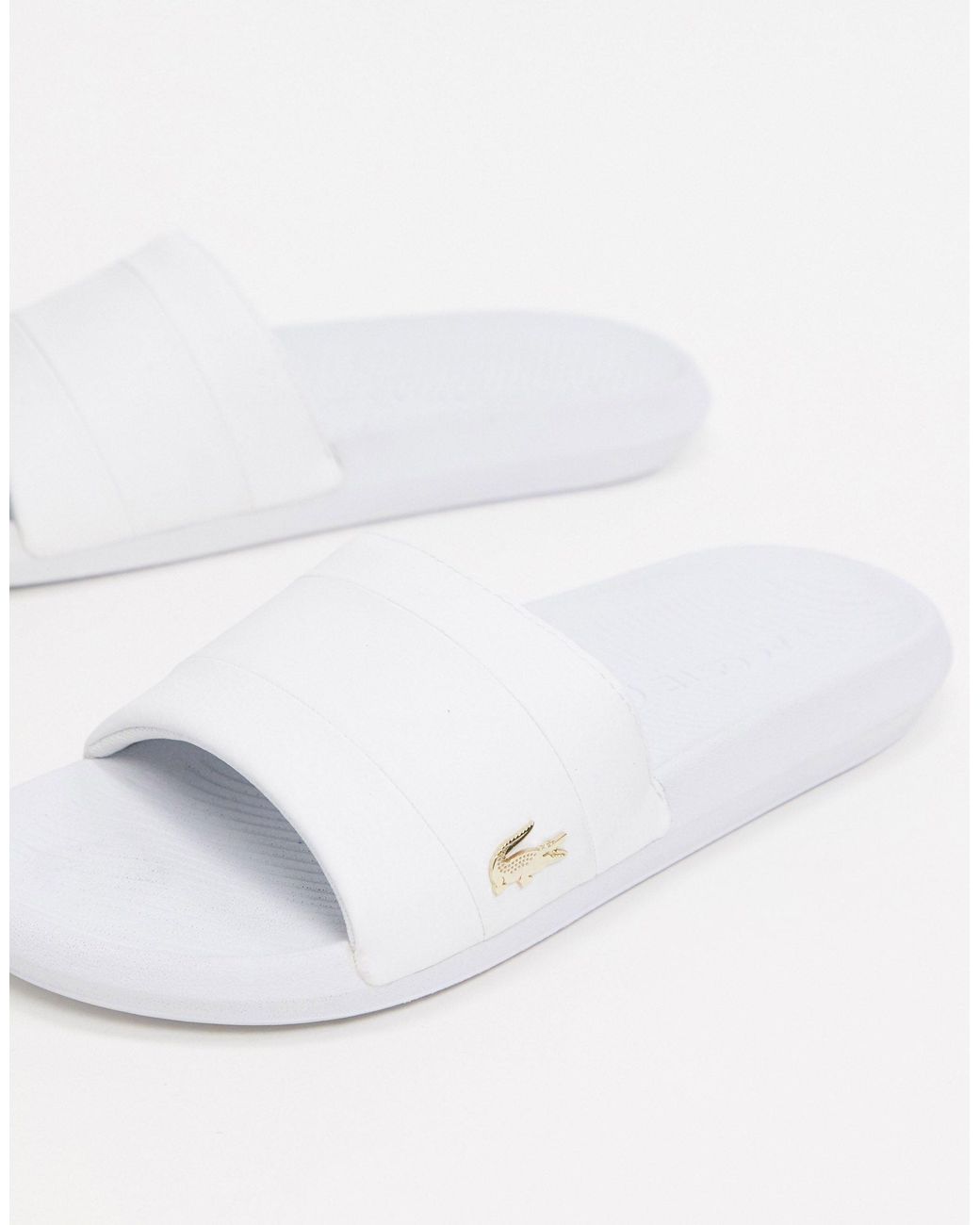 mens lacoste sliders size 8