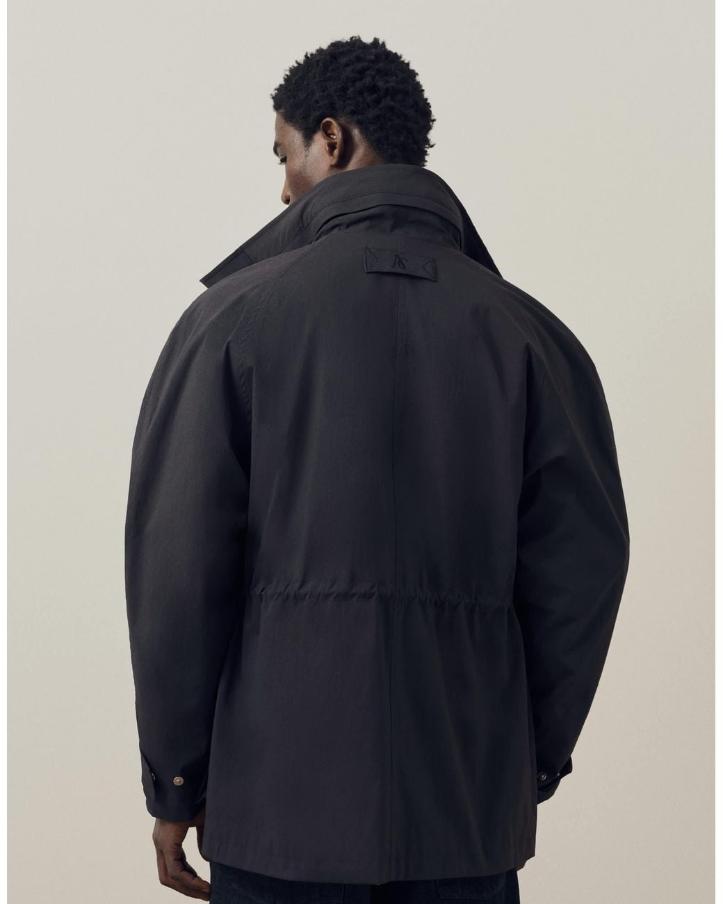 ASOS COLLECTIVE A.collective Oversized Ripstop Parka Jacket in Blue for ...
