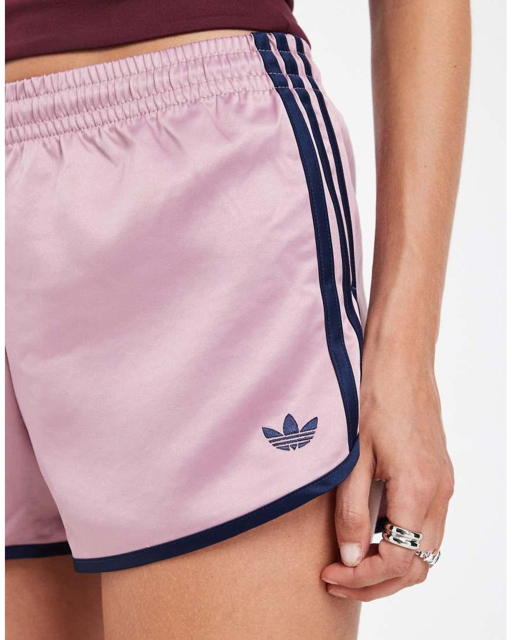 Adidas Originals White Sprinter Shorts