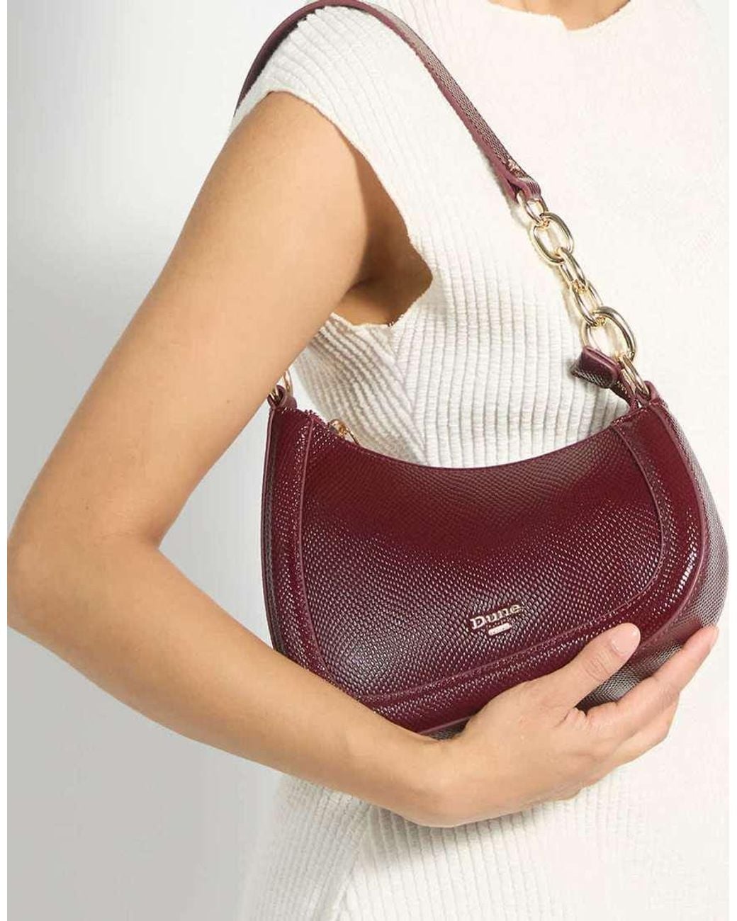 Dune Purple Direction Shoulder Bag