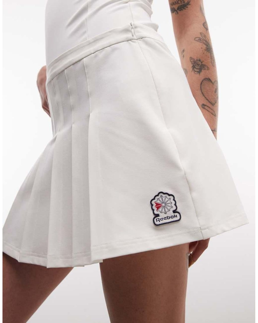 Reebok White Tennis Skirt