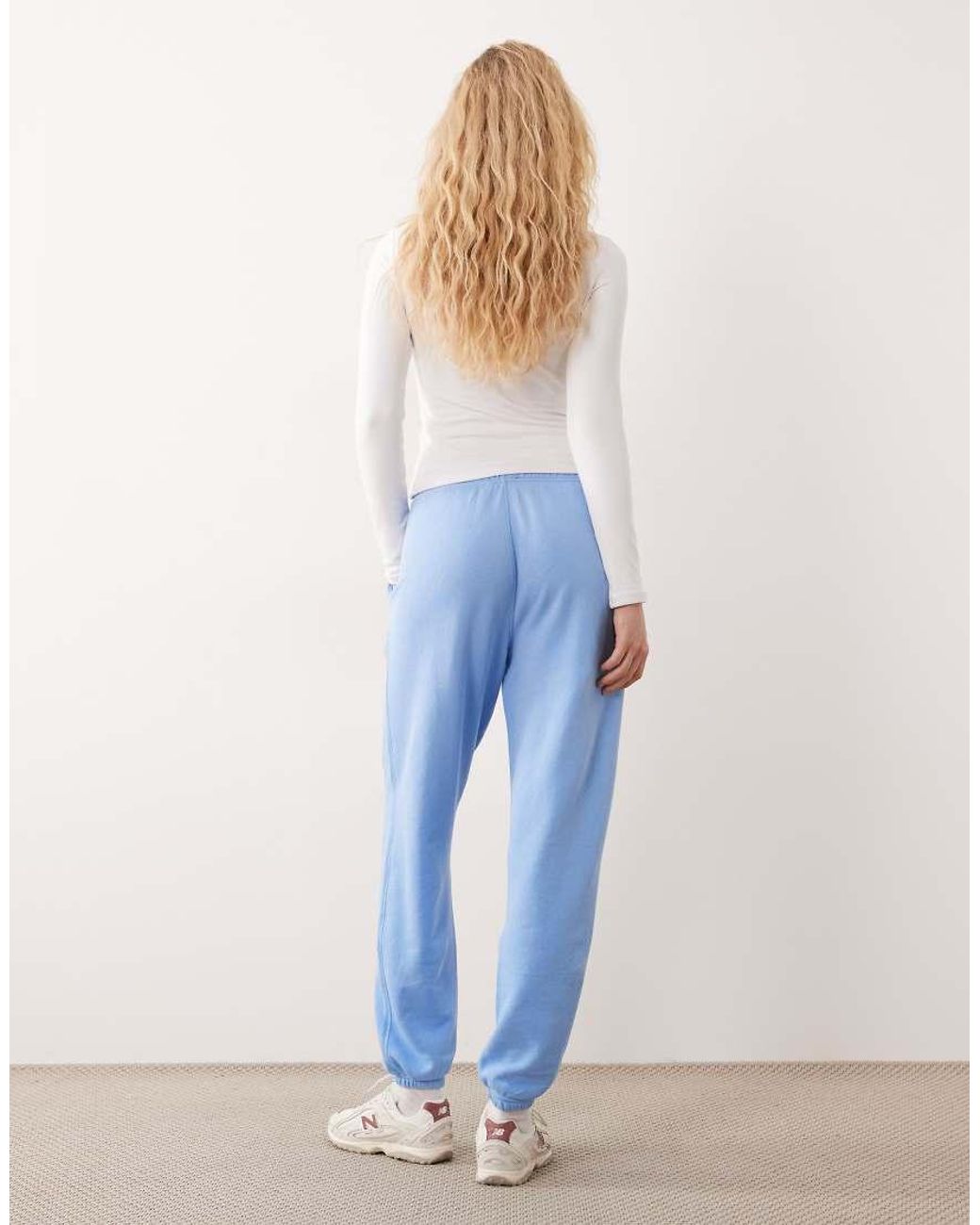 Polo Ralph Lauren Blue Icon Logo Lightweight Fleece Drawstring Sweatpant