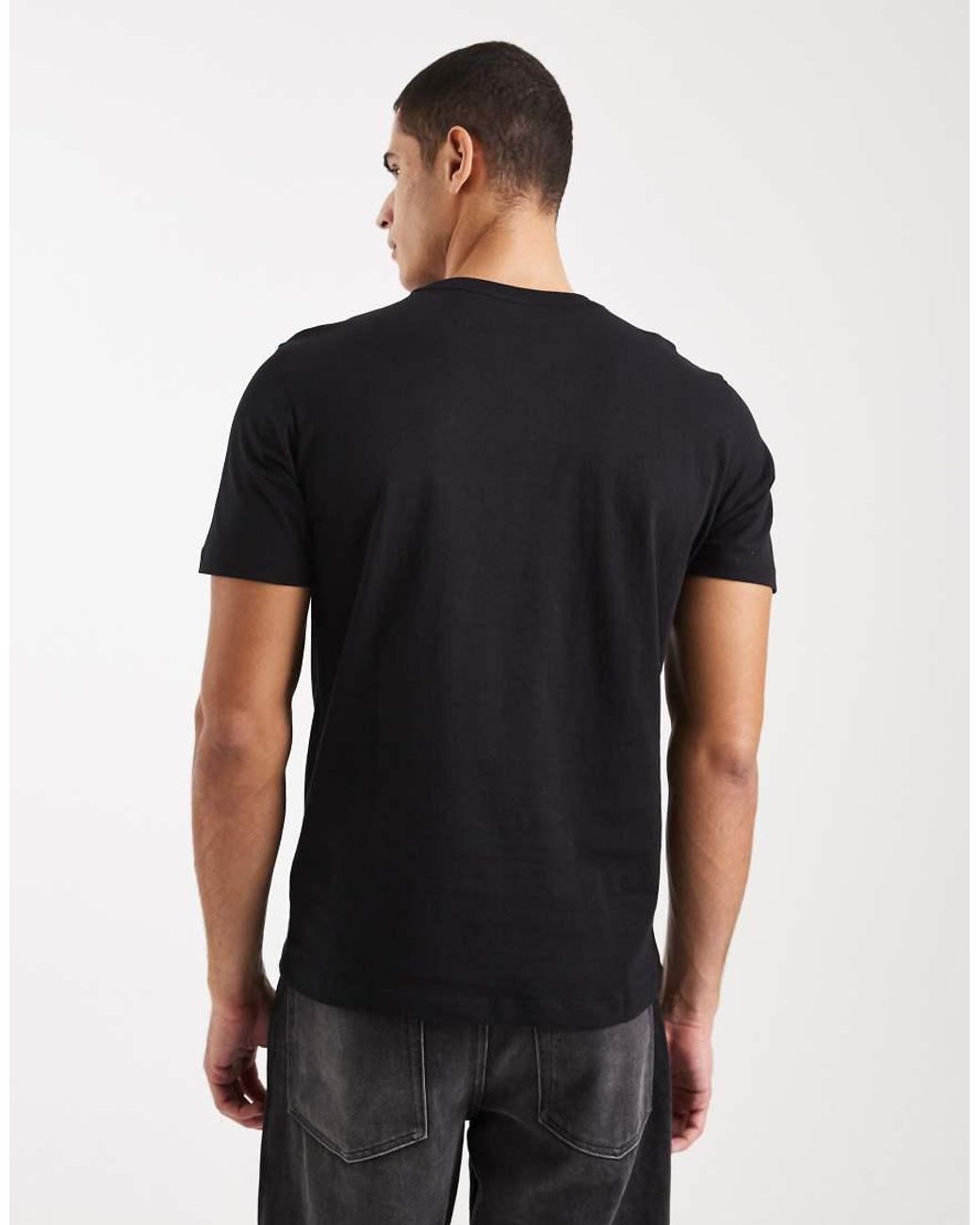 Boss Blue Tales Box Logo T-Shirt for men