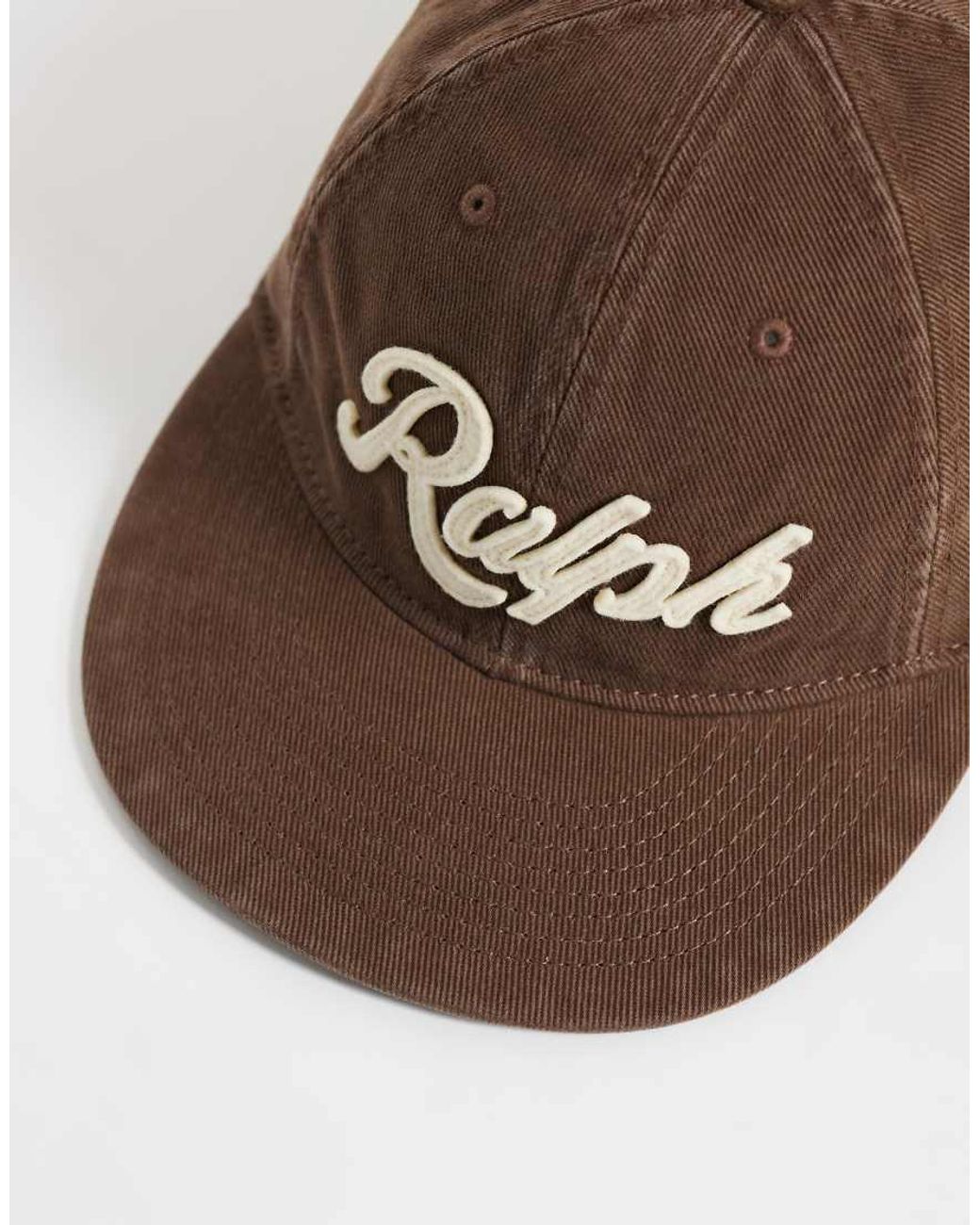 Polo Ralph Lauren Brown Large Logo Cap for men