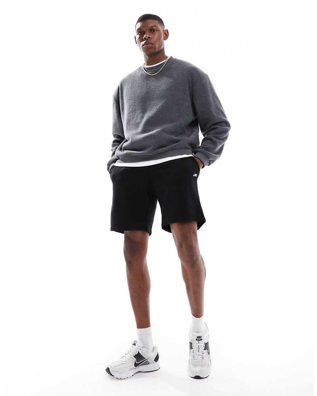 JJ Rebel Blue Jogger Shorts for men