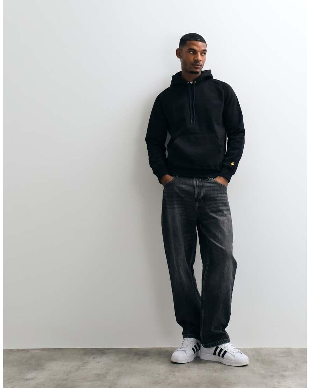 Carhartt Black Chase Hoodie for men