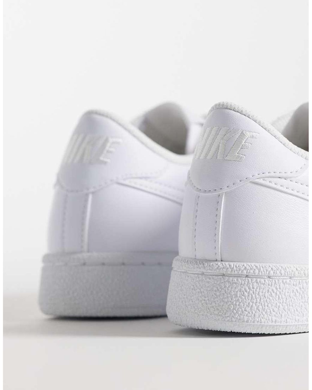 Nike White Classic Tennis Trainers