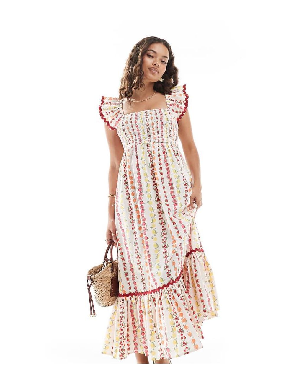 Miss Selfridge Pink Poplin Maxi Dress