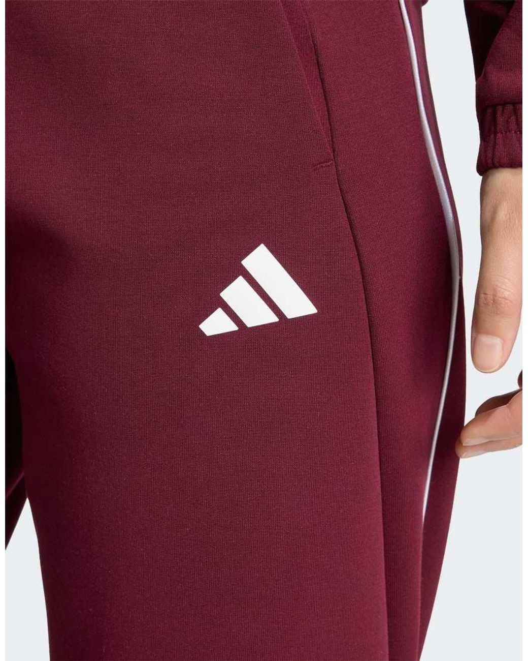 Adidas Originals Red Stadium Small Logo Pant