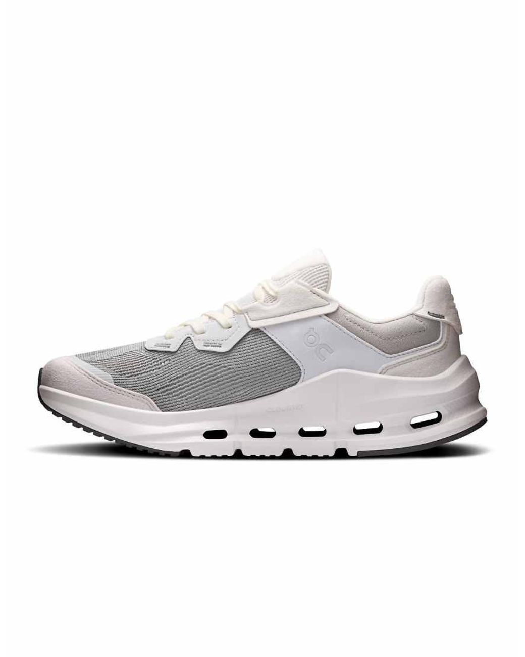 On Shoes White Cloudnova Rift Lifestyle Trainer