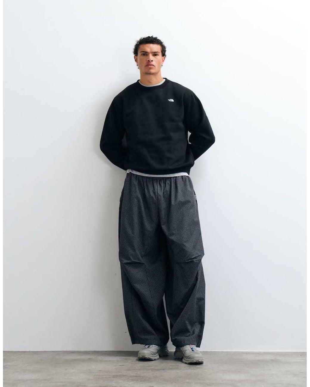 The North Face Blue Essential Simple Dome Relaxed Sweatshirt for men