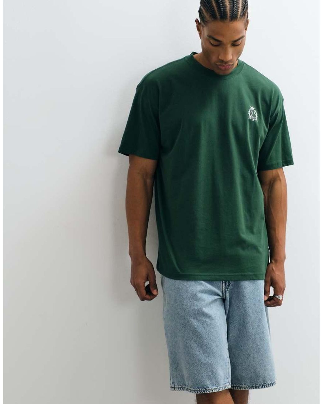 Nike Green Club Ncc Backprint Logo T-Shirt for men