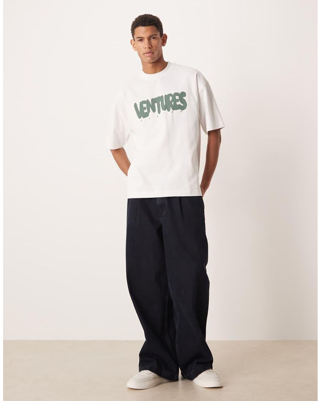 ASOS Circular Design Collection in het White voor heren