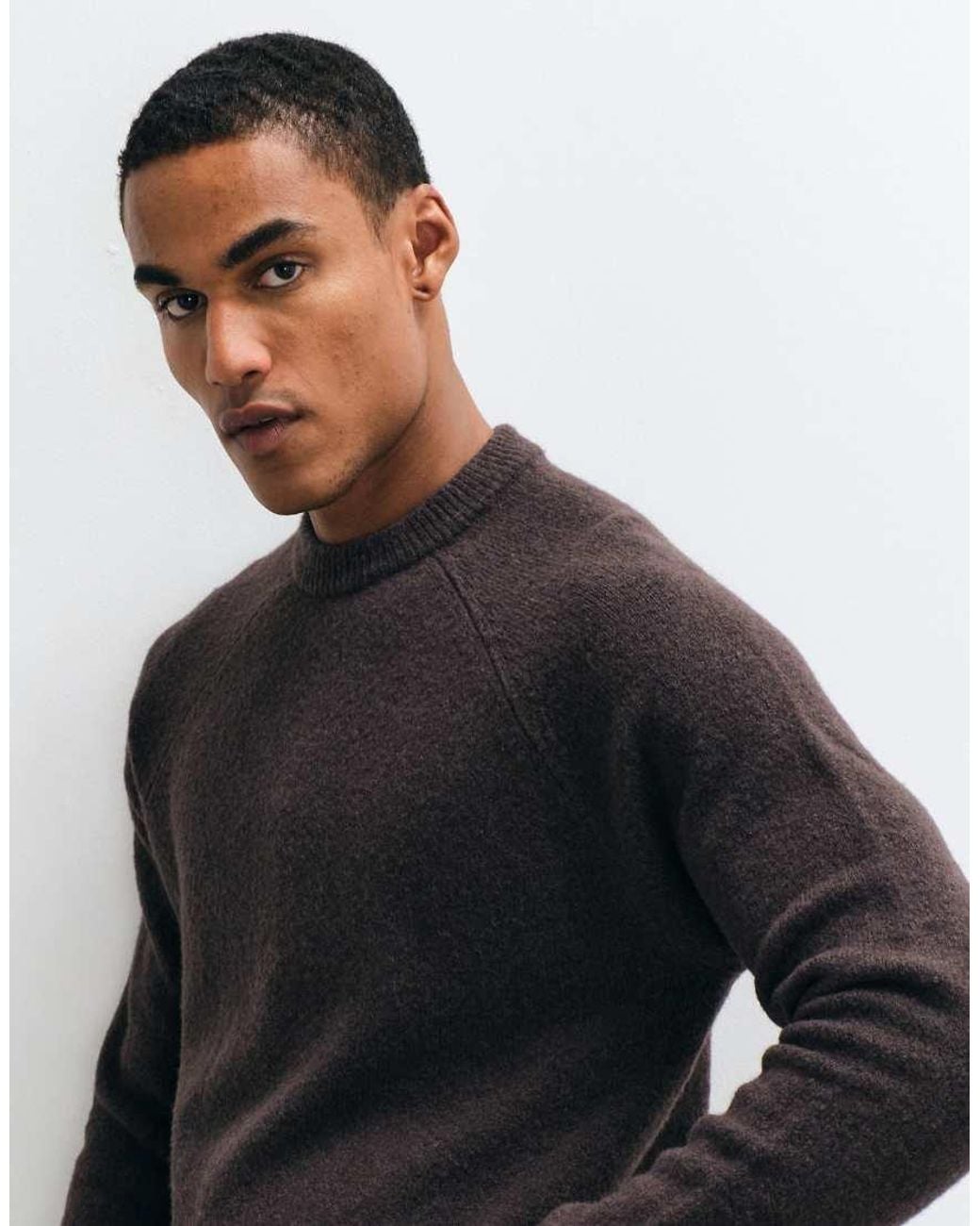 Cotton On Gray Super Soft Boxy Knit for men