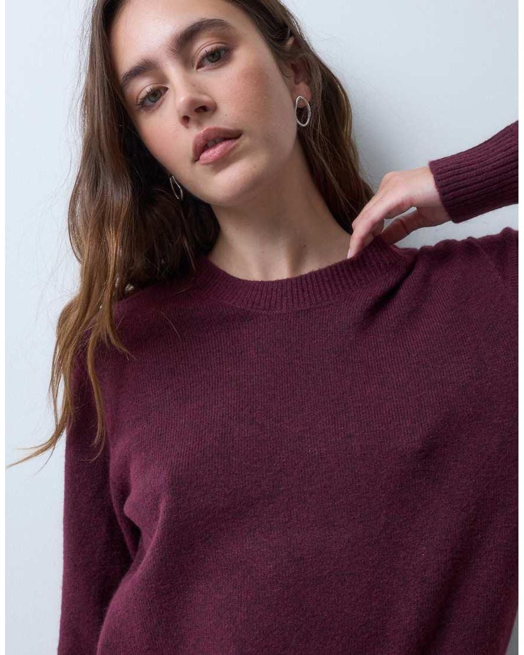 JJXX Blue Crew Neck Knitted Jumper