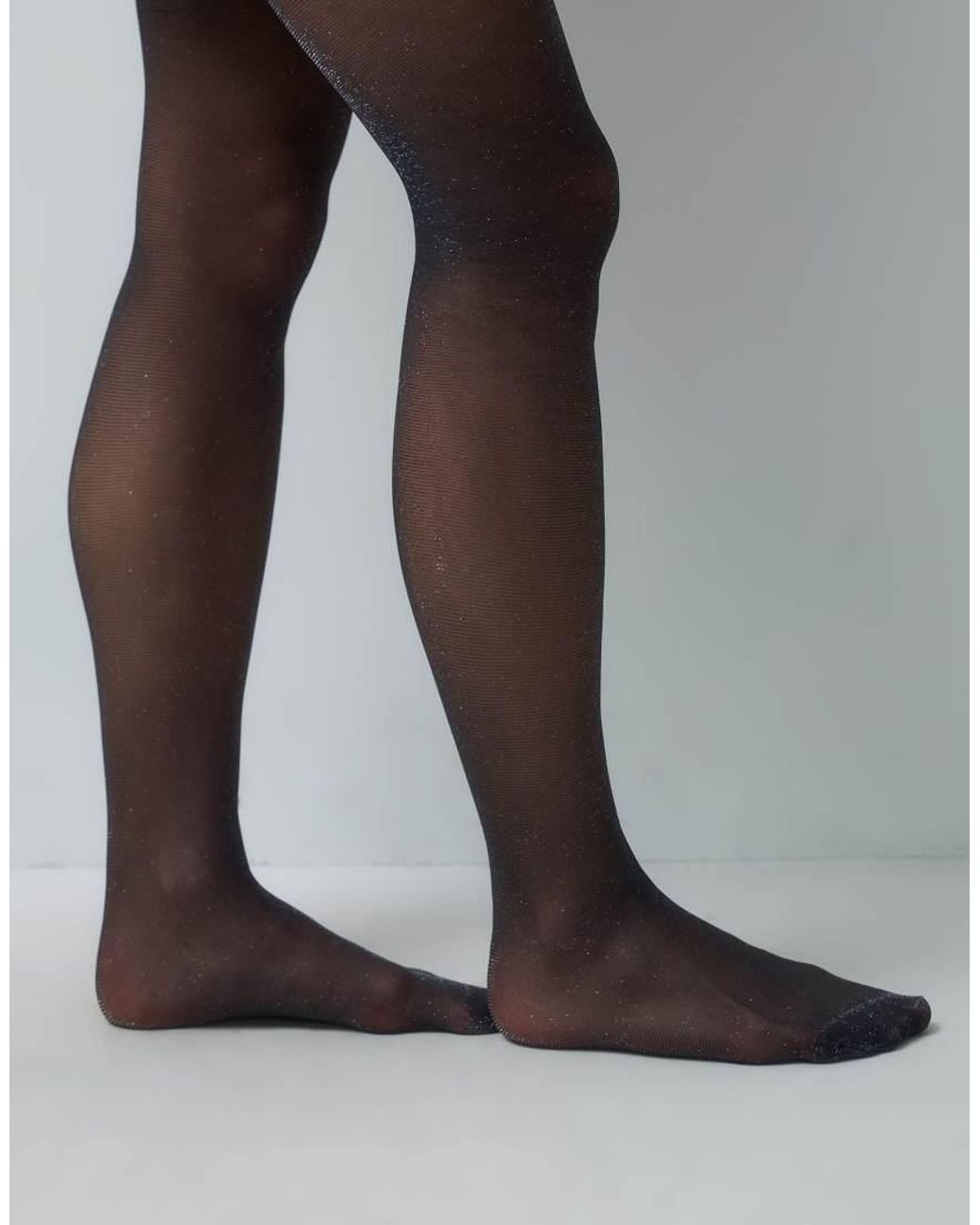 Vero Moda Black Glitter Detail Tights