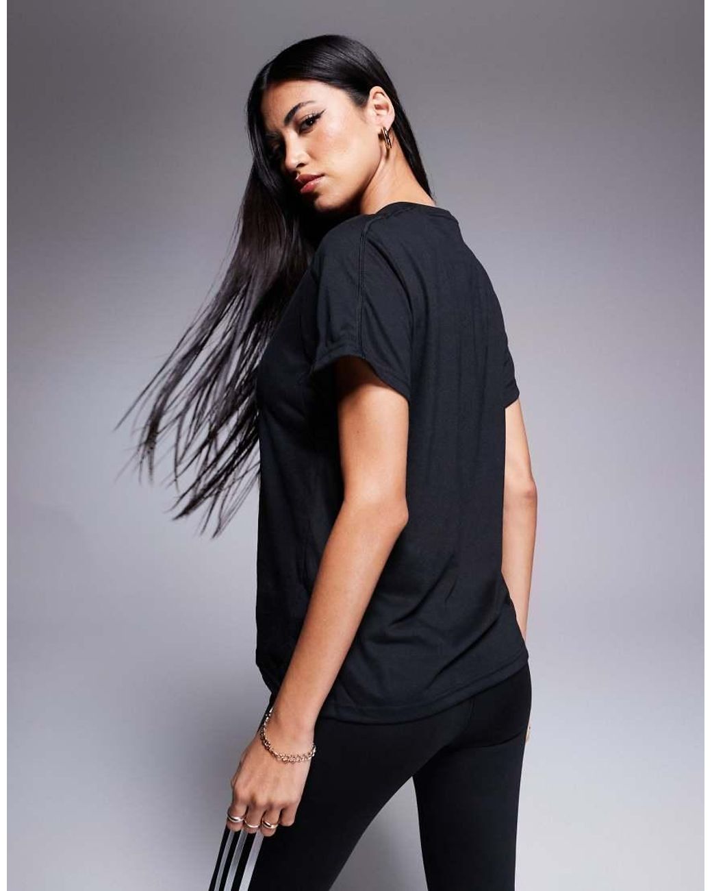 Adidas Originals Black Adidas Training Train Essentials T-shirt