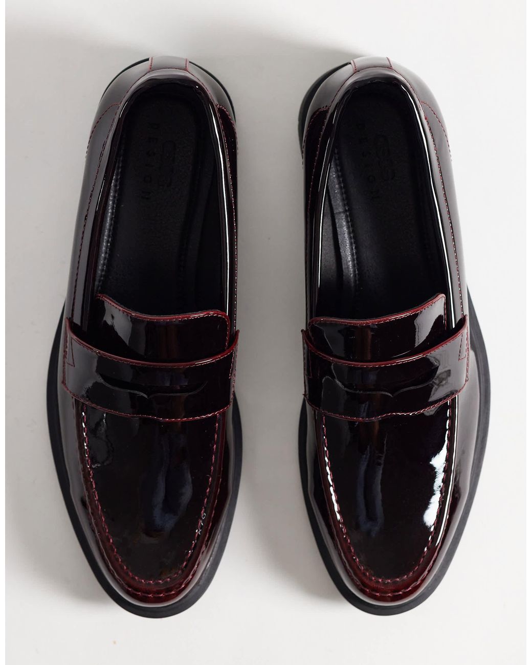 ASOS Pennyloafer in Black für Herren