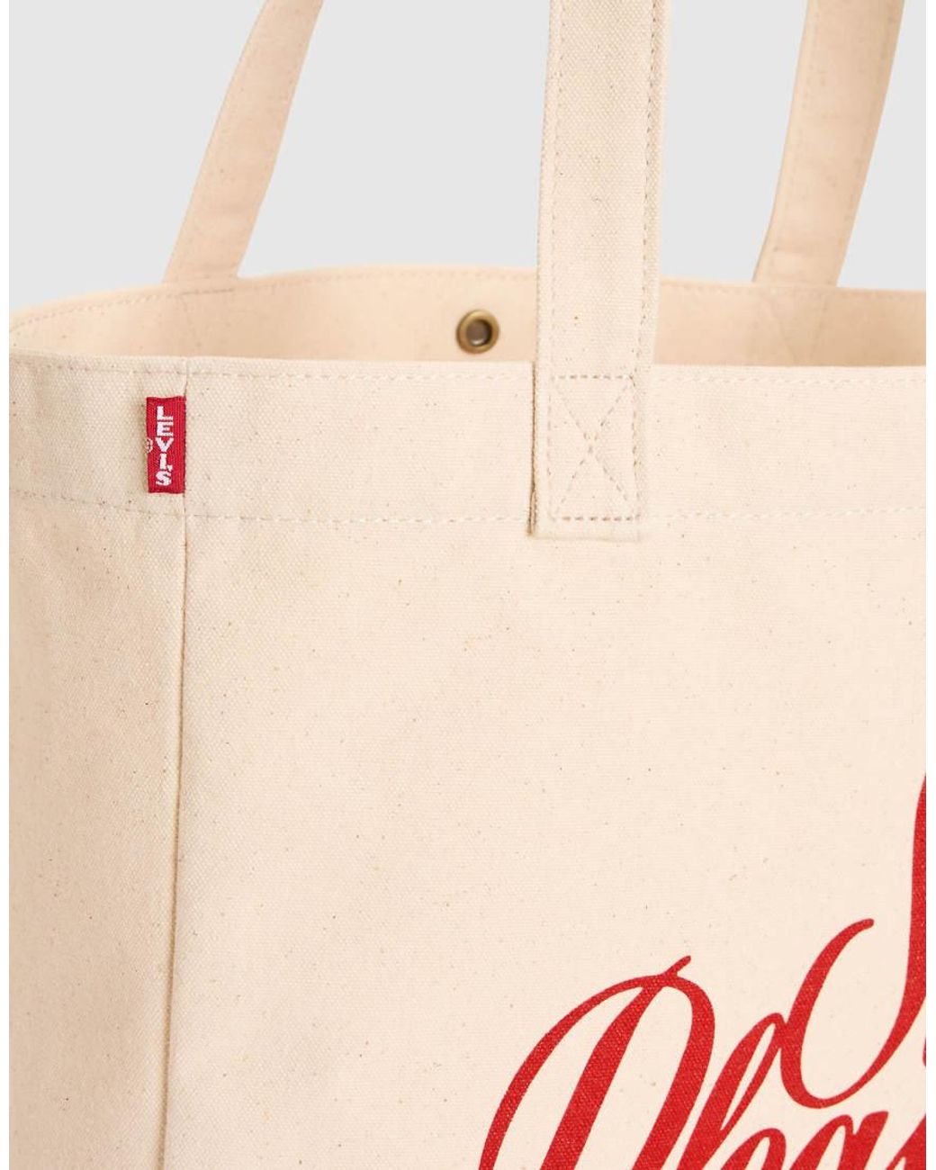 Levi's Red Everyday Graphic Tote