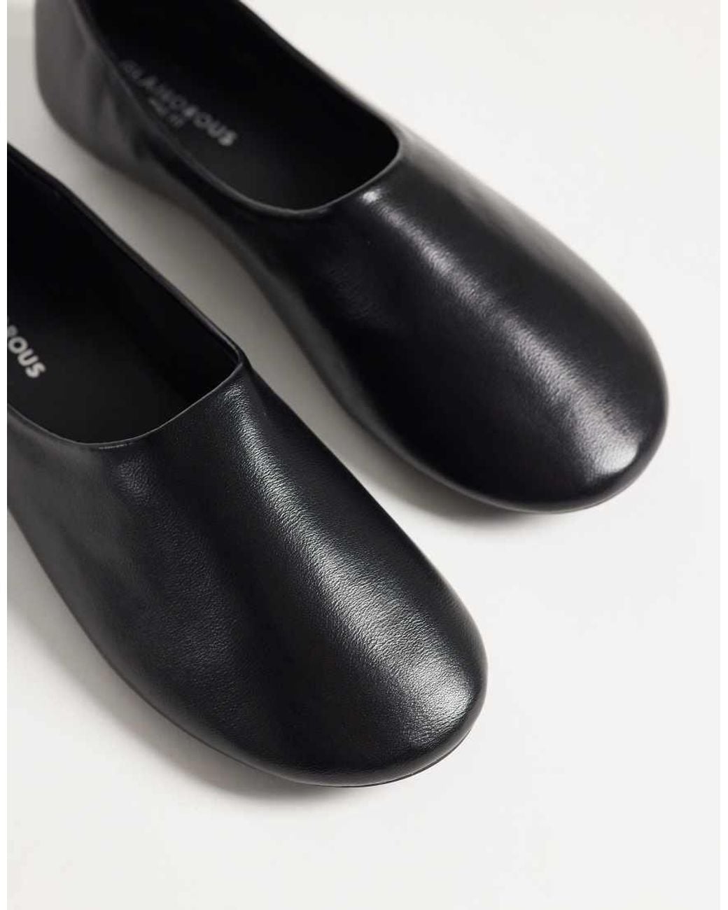 Glamorous Black Flats