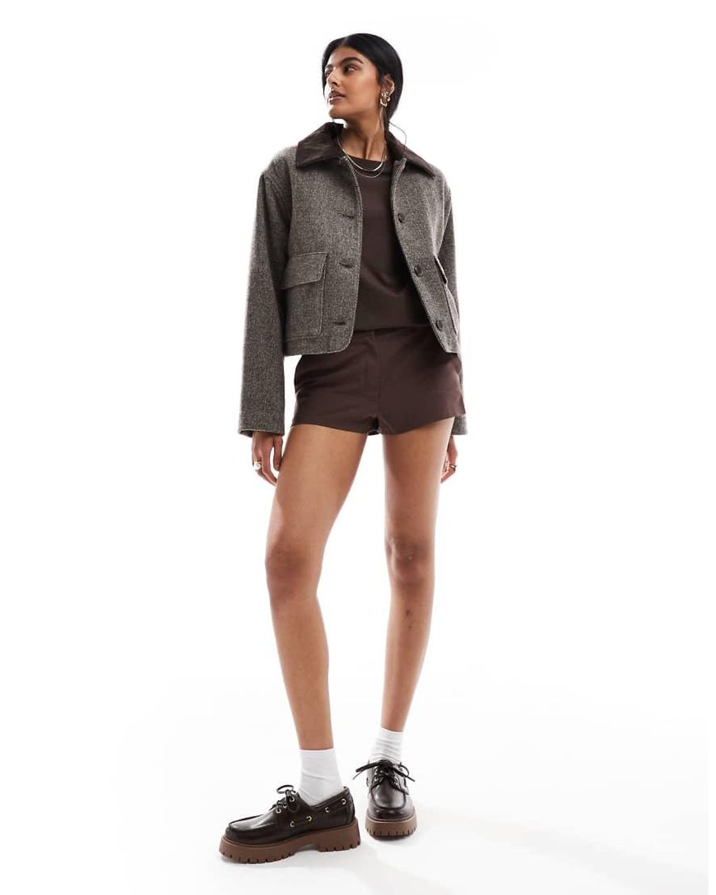 Giacca di ASOS in Brown