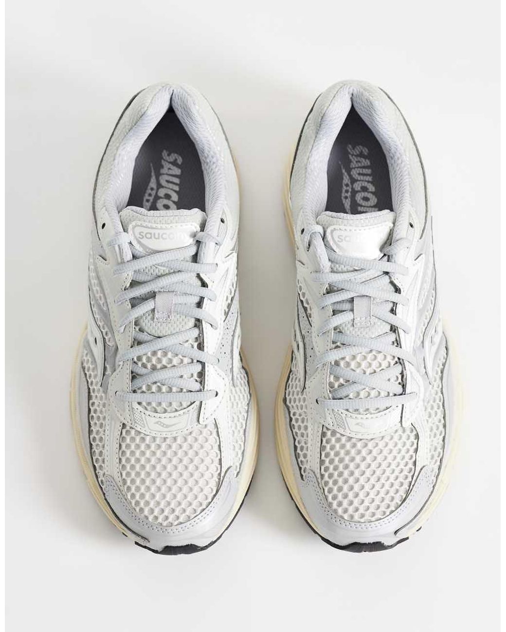 Saucony White Progrid Omni 9 Og Trainers