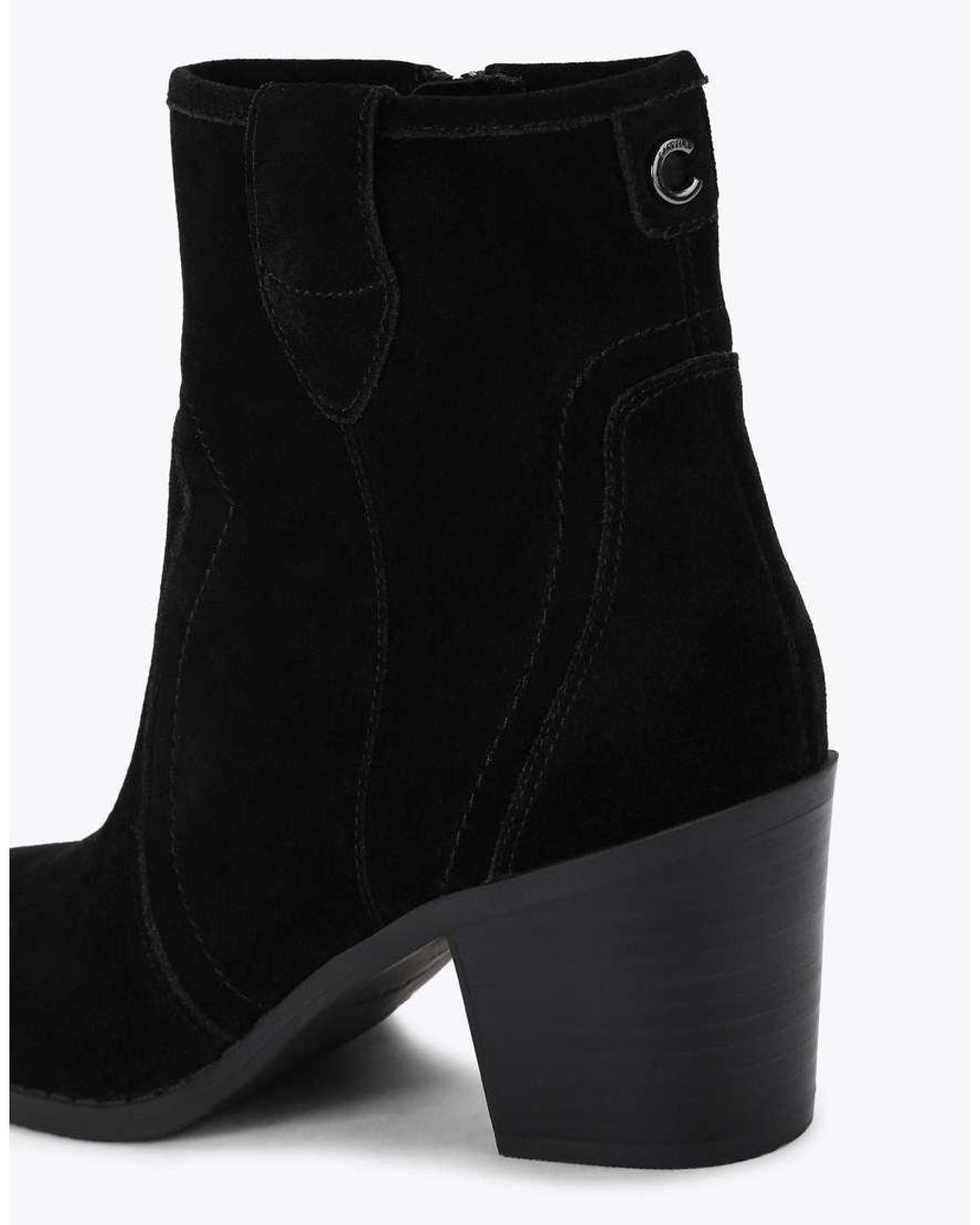 Carvela Kurt Geiger Black Salvetti Ankle Boots