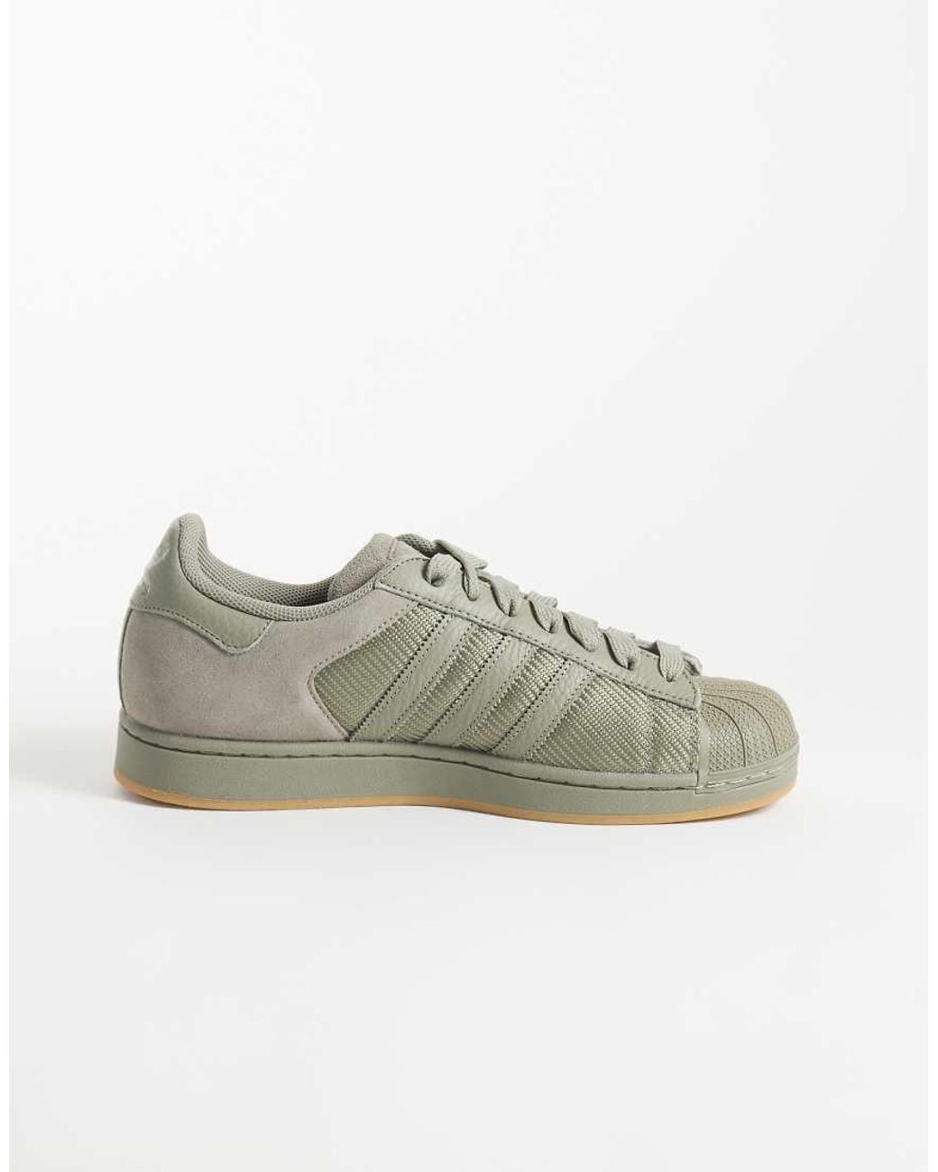 Adidas Originals Gray Superstar Ii Trainers for men