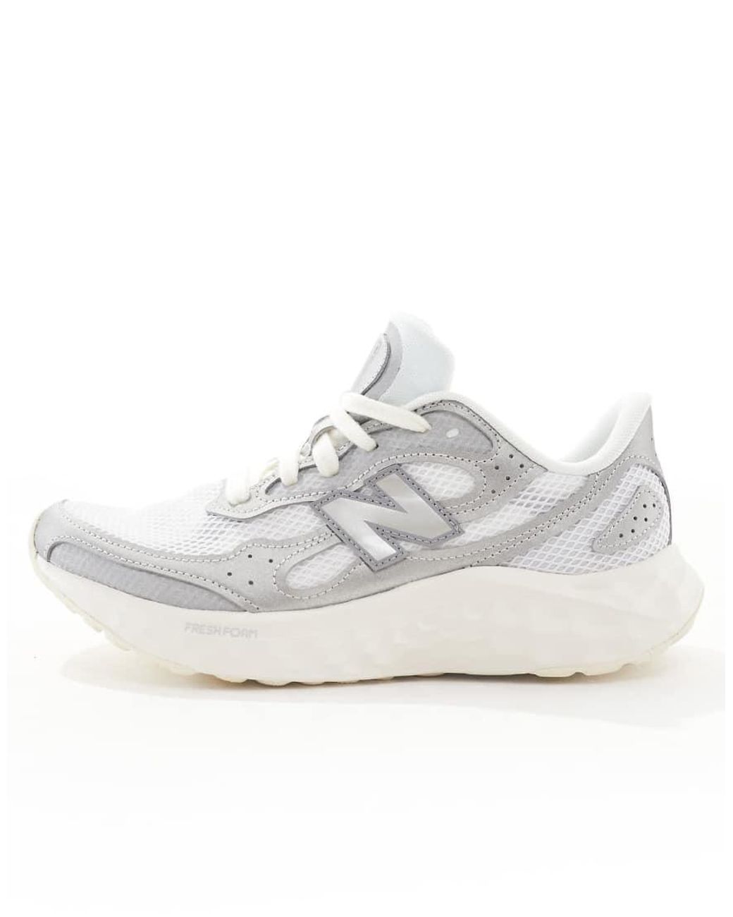 New Balance White Arishi Running Trainers