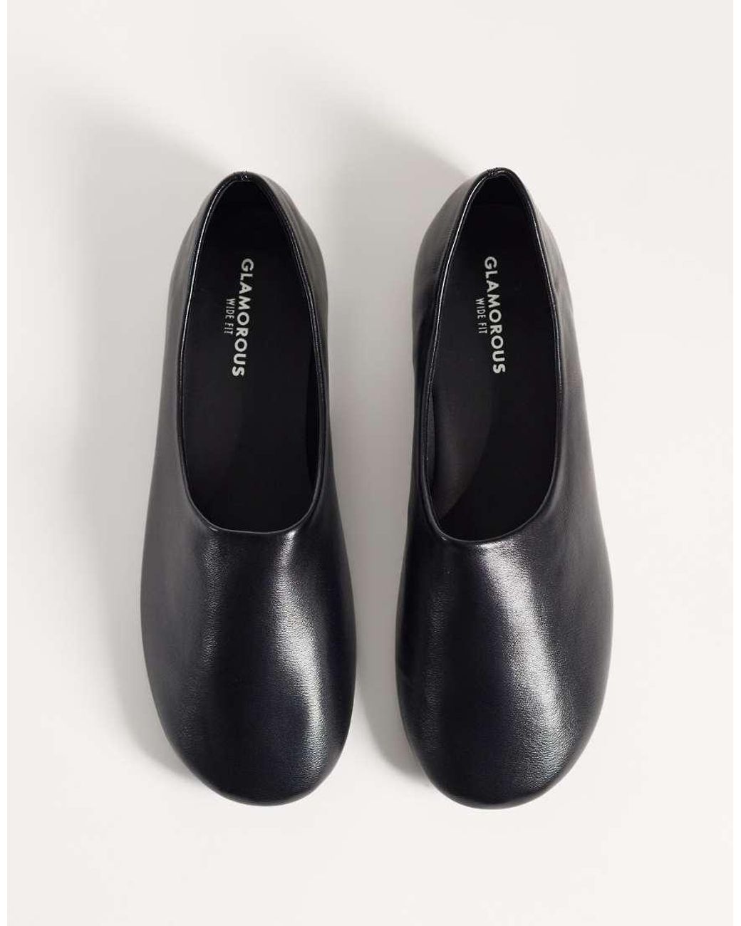 Glamorous Black Flats