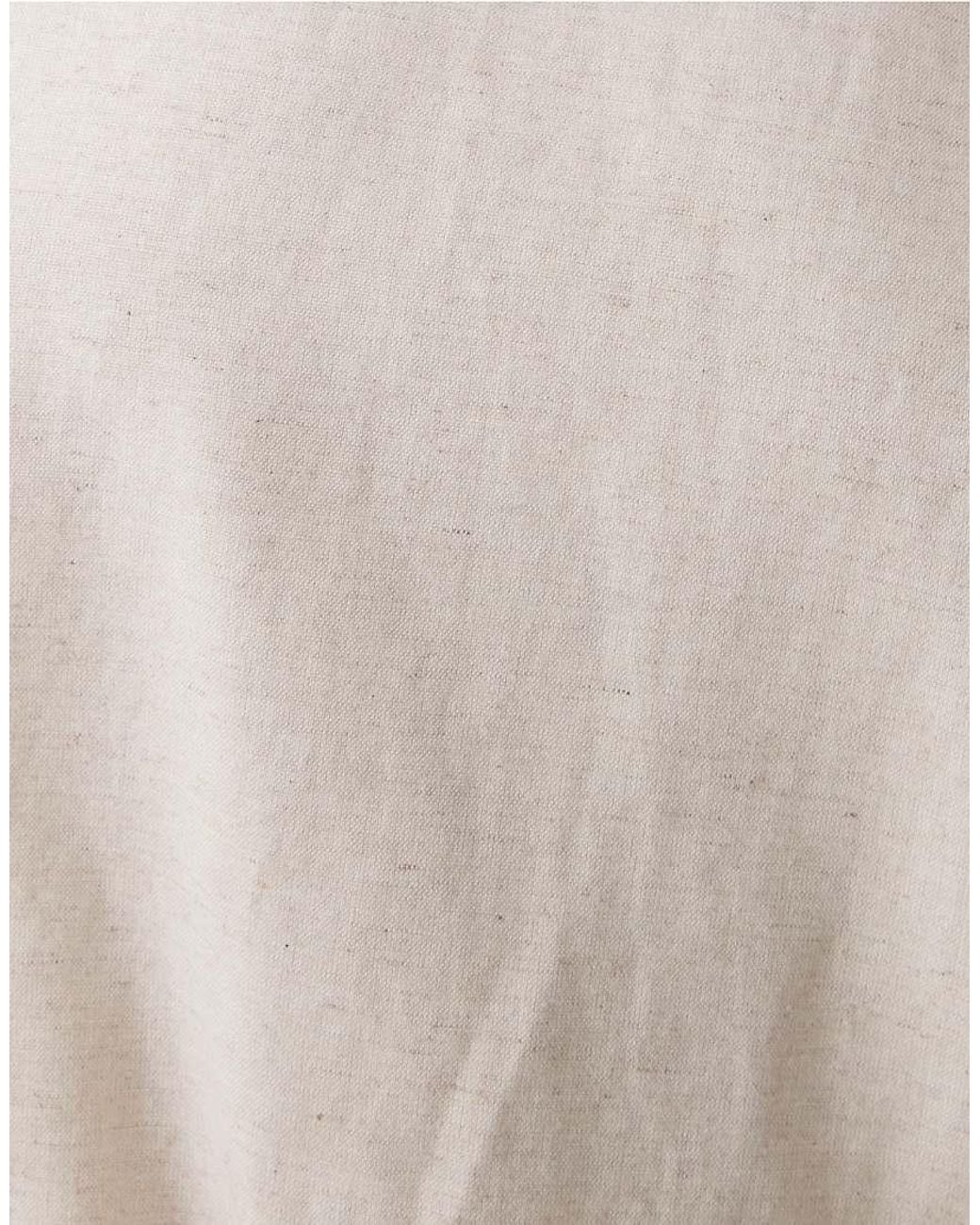 Vila White Linen Touch Balloon Hem Sleveless Top