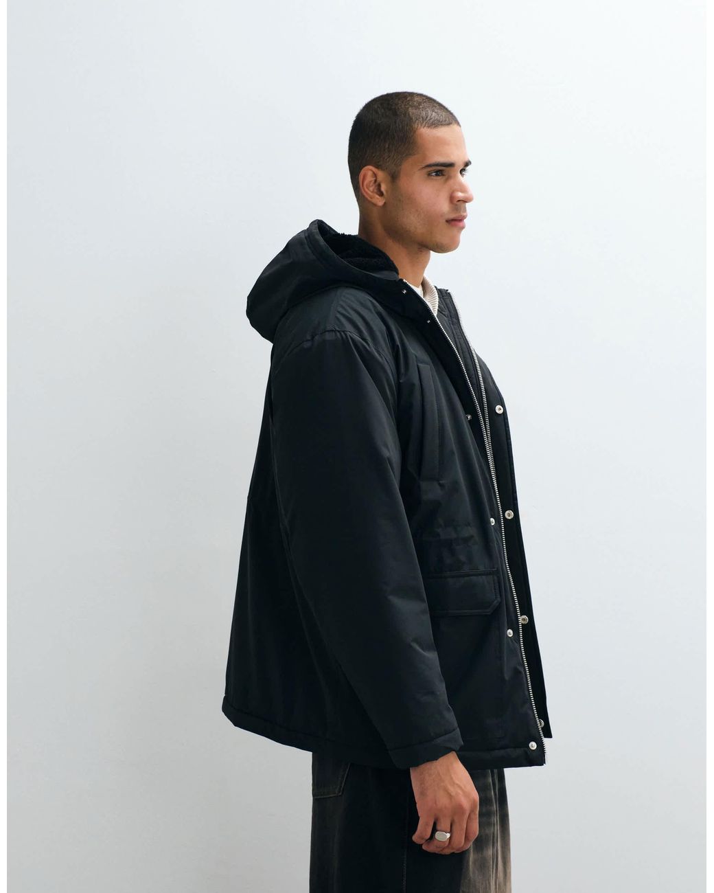 Parka e ASOS pour homme en coloris Blue