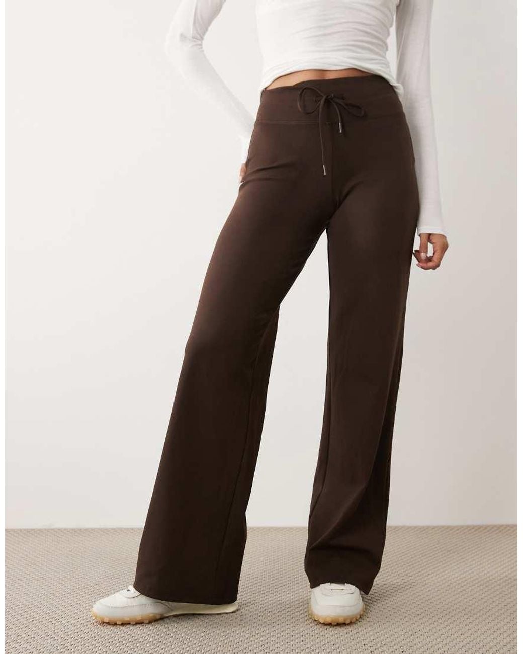 Cotton On White Ultra Soft Tie Front Wide Leg Pant