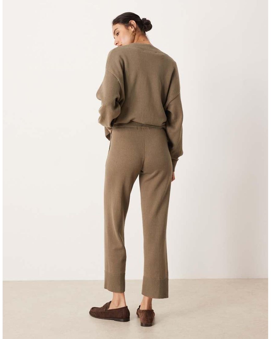 Free People Natural Solar Cosy Sweater Set