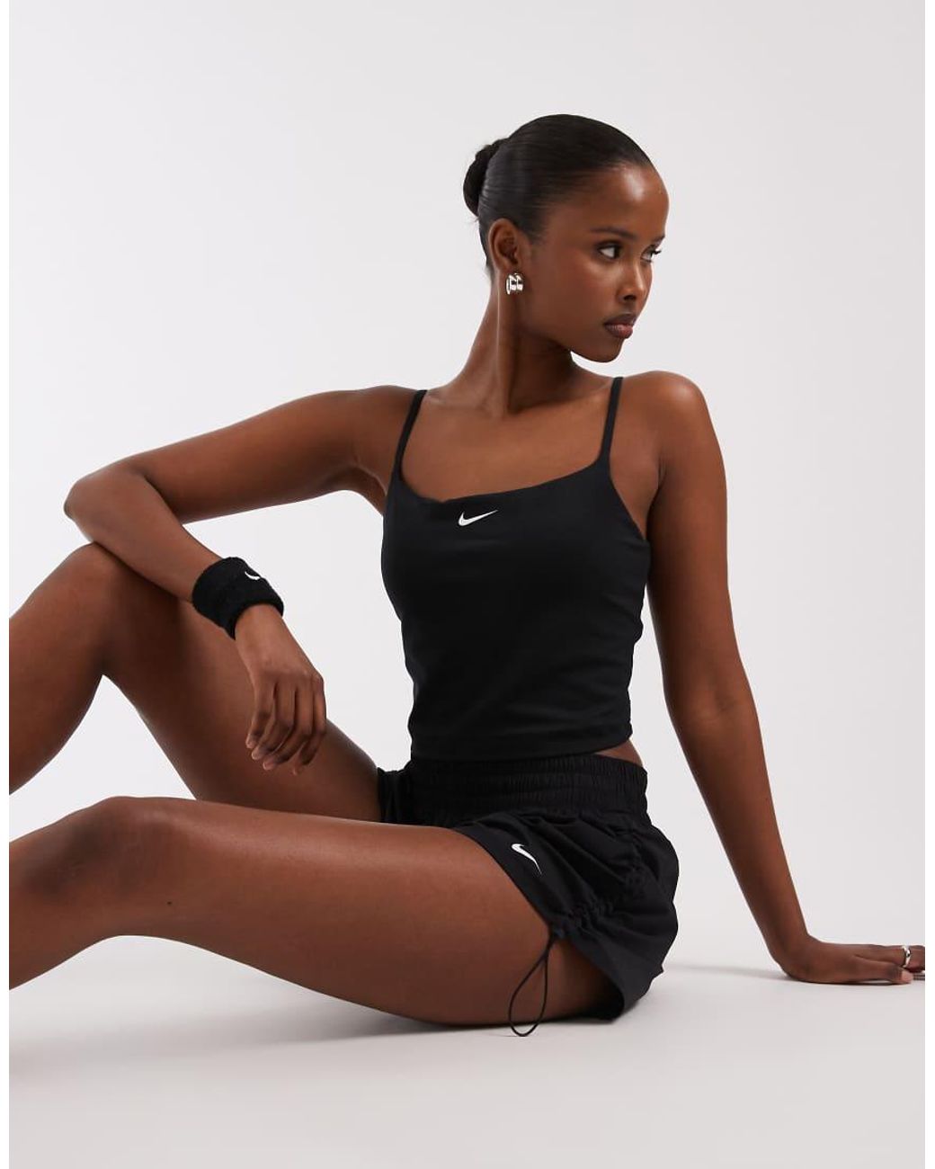 Nike Brown One Dri-fit Bra Tank Top