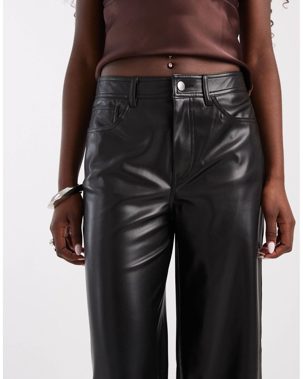ONLY Black E hose mit weitem bein