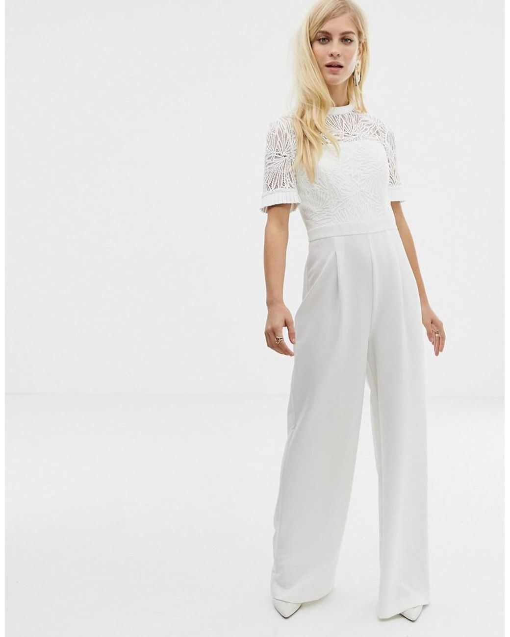 Forever new hot sale white jumpsuit