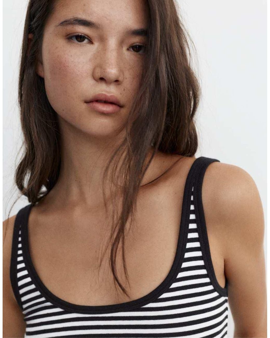 Pull&Bear Blue Modal Tank Top