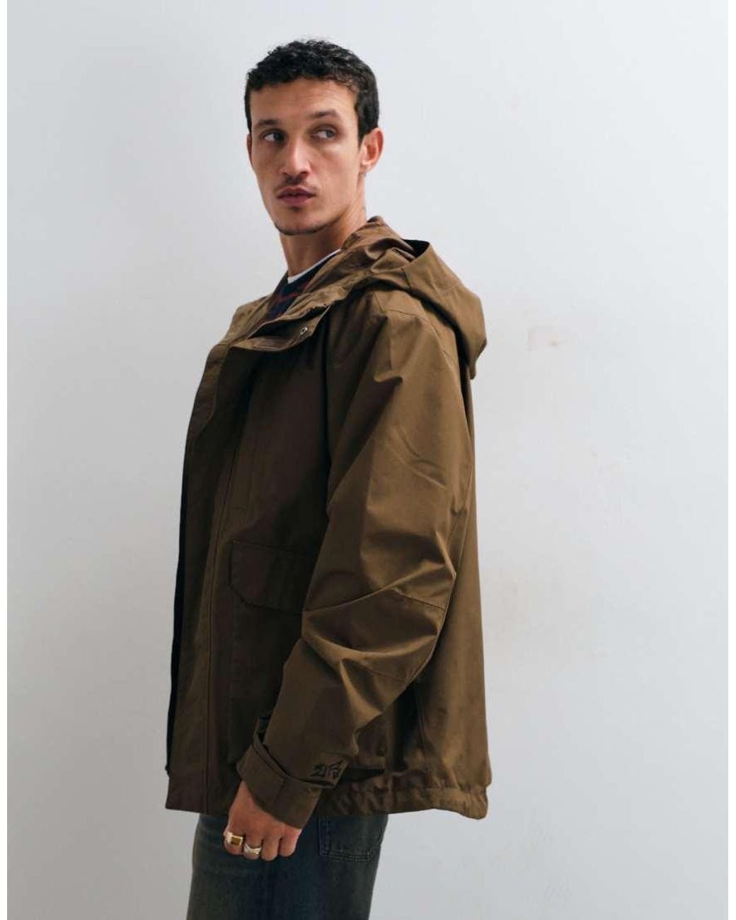 Vans Brown Take Up 2L Gore-Tex Shell Jacket for men