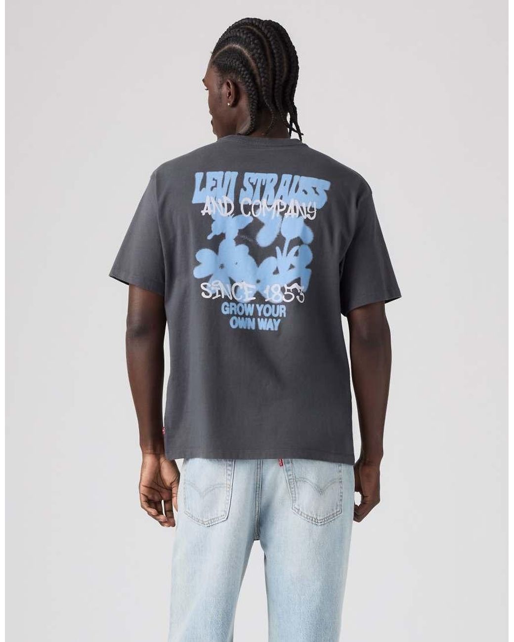 Levi's Blue Graphic Vintage Fit T-Shirt 87373-0465 for men